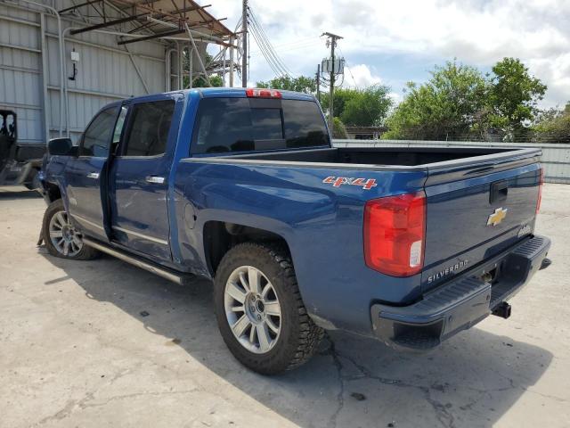 3GCUKTEJ7GG119328 - 2016 CHEVROLET SILVERADO K1500 HIGH COUNTRY BLUE photo 2