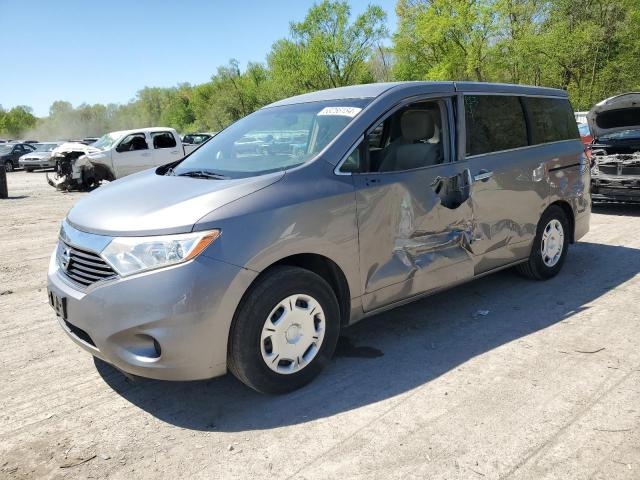 JN8AE2KP6C9044570 - 2012 NISSAN QUEST S GRAY photo 1