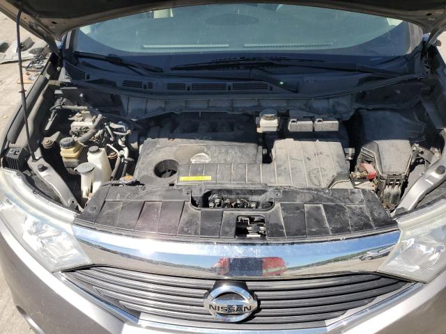 JN8AE2KP6C9044570 - 2012 NISSAN QUEST S GRAY photo 12