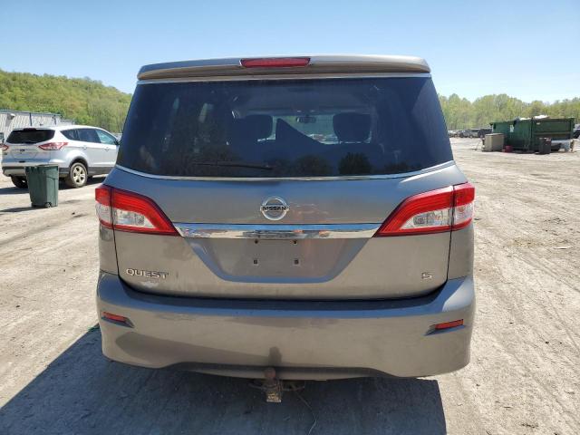 JN8AE2KP6C9044570 - 2012 NISSAN QUEST S GRAY photo 6