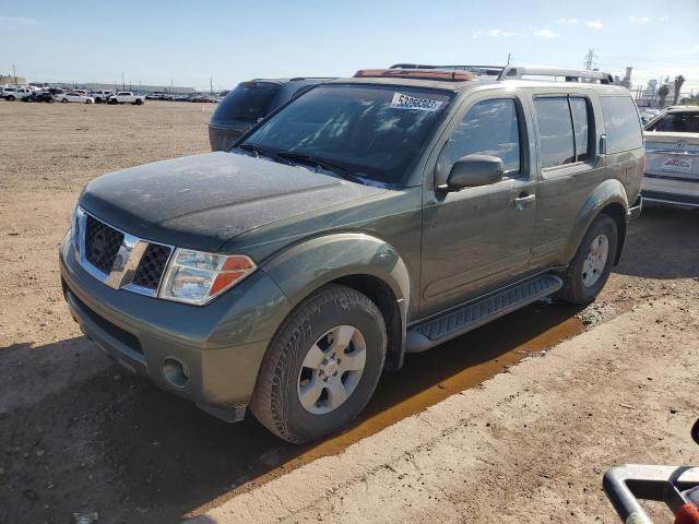 5N1AR18U95C755320 - 2005 NISSAN PATHFINDER LE 绿色 照片 1