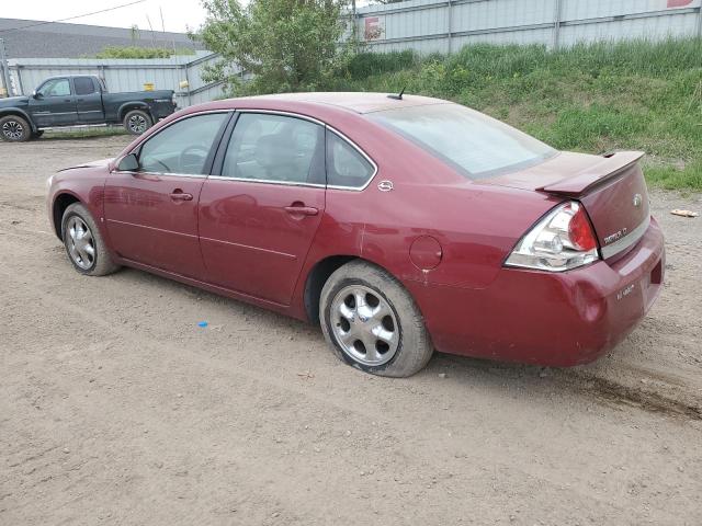 2G1WT58K981286492 - 2008 CHEVROLET IMPALA LT BURGUNDY photo 2