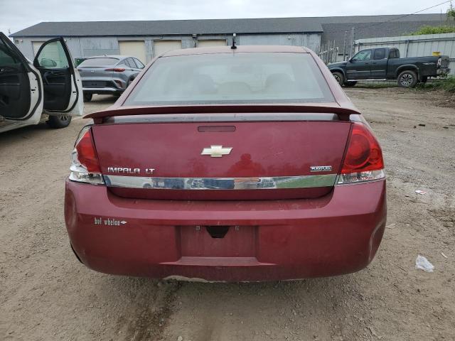 2G1WT58K981286492 - 2008 CHEVROLET IMPALA LT BURGUNDY photo 6