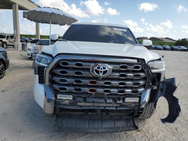 5TFNC5ABXRX003101 - 2024 TOYOTA TUNDRA CREWMAX PLATINUM თეთრი ფოტო 5