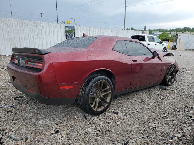 2C3CDZFJ5MH632021 - 2021 DODGE CHALLENGER R/T SCAT PACK BURGUNDY photo 3