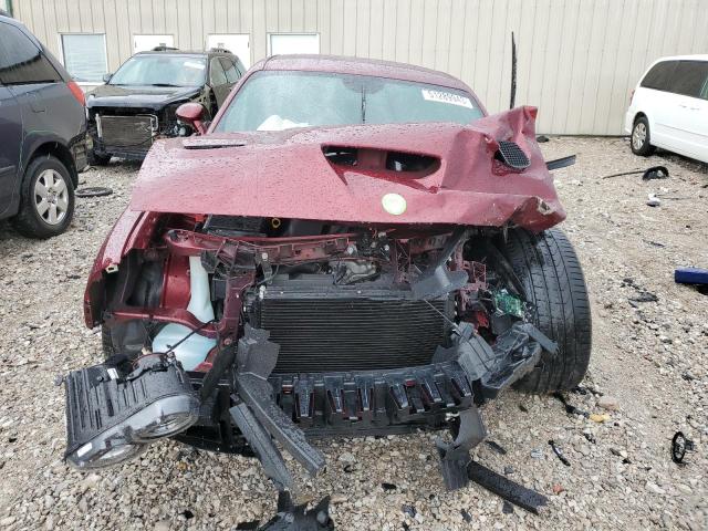 2C3CDZFJ5MH632021 - 2021 DODGE CHALLENGER R/T SCAT PACK BURGUNDY photo 5