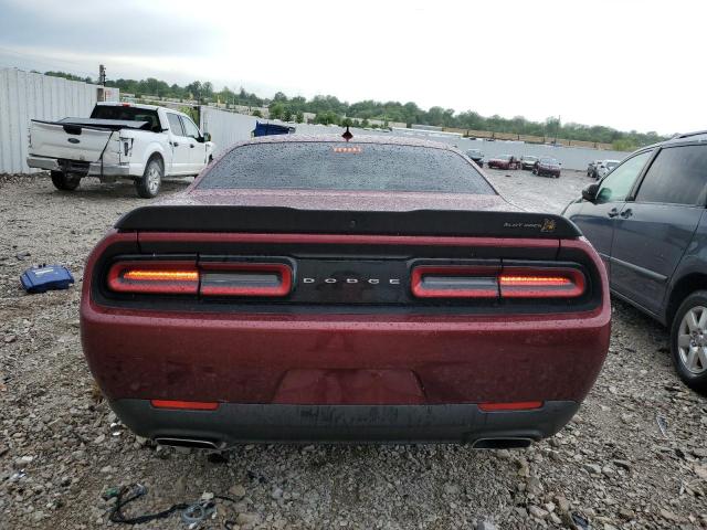 2C3CDZFJ5MH632021 - 2021 DODGE CHALLENGER R/T SCAT PACK BURGUNDY photo 6