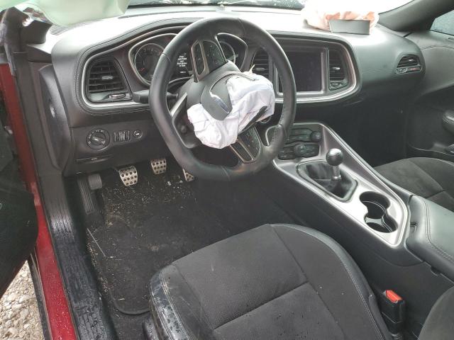 2C3CDZFJ5MH632021 - 2021 DODGE CHALLENGER R/T SCAT PACK BURGUNDY photo 8