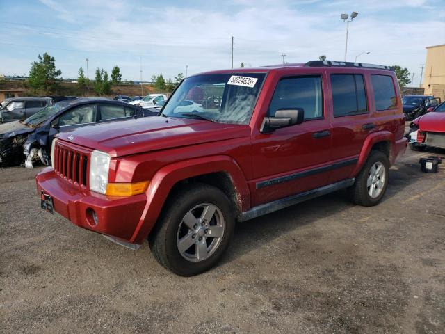 1J8HG48K16C205810 - 2006 JEEP COMMANDER 勃艮第红 照片 1