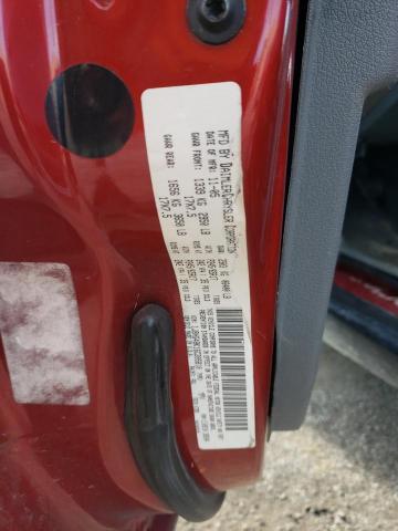 1J8HG48K16C205810 - 2006 JEEP COMMANDER 勃艮第红 照片 12