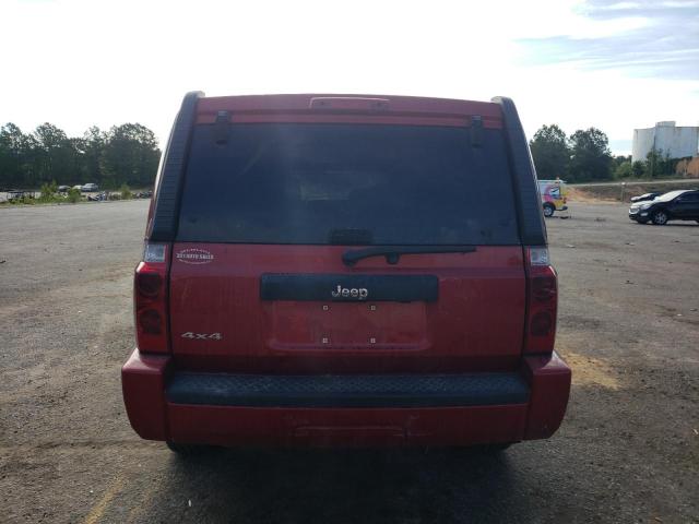 1J8HG48K16C205810 - 2006 JEEP COMMANDER 勃艮第红 照片 6
