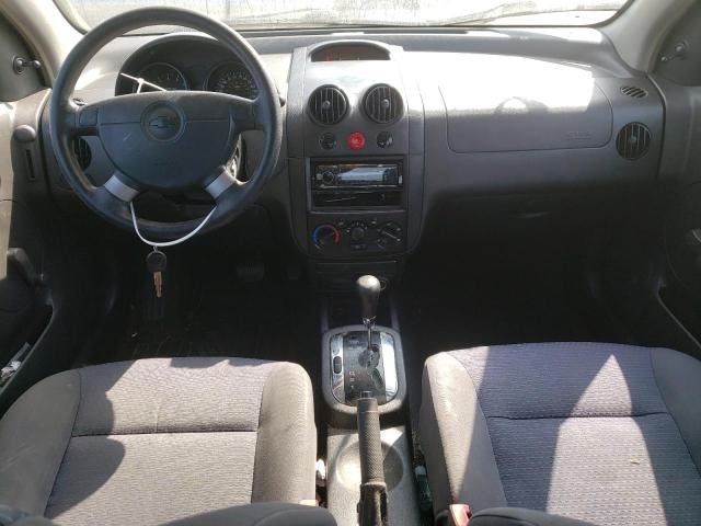 KL1TD56626B514124 - 2006 CHEVROLET AVEO BASE ORANGE photo 8