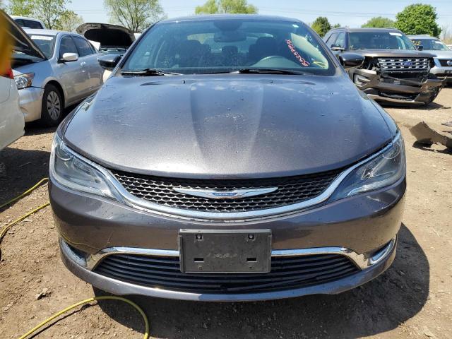 1C3CCCAB4GN168490 - 2016 CHRYSLER 200 LIMITED GRAY photo 5