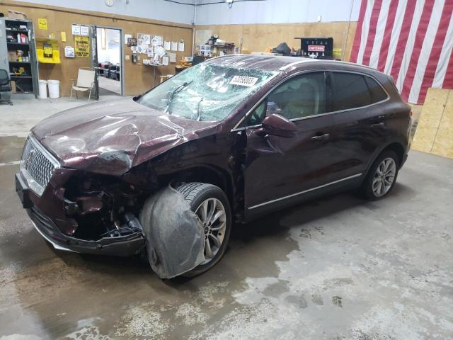 5LMCJ2D94KUL39444 - 2019 LINCOLN MKC SELECT Բորդո լուսանկար 1