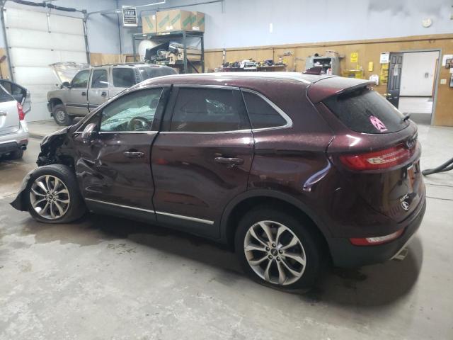 5LMCJ2D94KUL39444 - 2019 LINCOLN MKC SELECT Բորդո լուսանկար 2