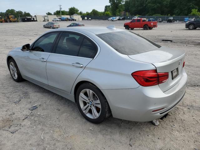 WBA8B9C34HK885324 - 2017 BMW 330 I SILVER photo 2