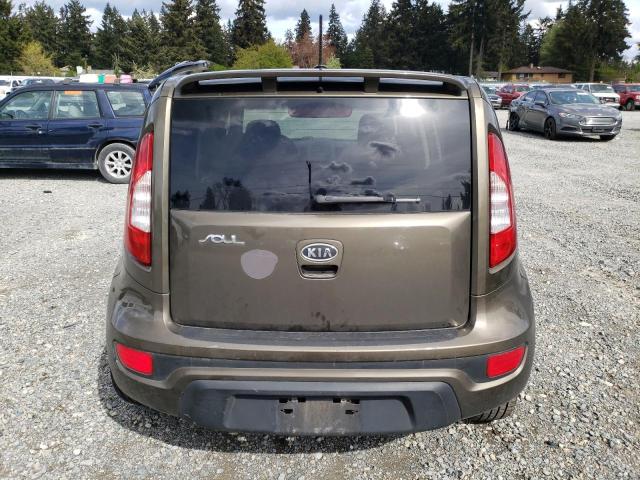 KNDJT2A64C7445010 - 2012 KIA SOUL + BROWN photo 6