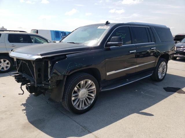 1GYS3KKJXGR363942 - 2016 CADILLAC ESCALADE ESV PLATINUM Чорний фото 1