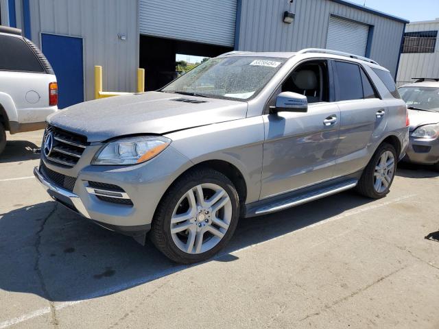 4JGDA5HB2FA542412 - 2015 MERCEDES-BENZ ML 350 4MATIC SILVER photo 1