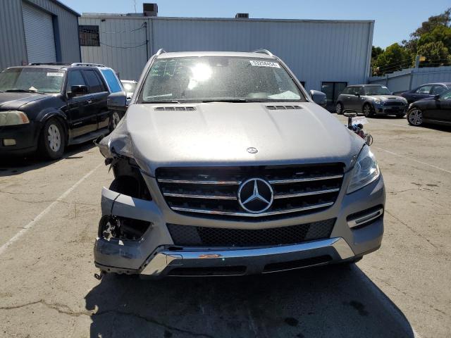 4JGDA5HB2FA542412 - 2015 MERCEDES-BENZ ML 350 4MATIC SILVER photo 5