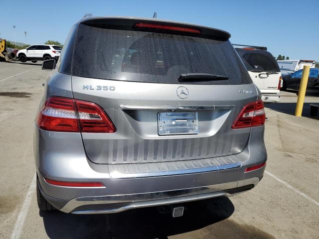 4JGDA5HB2FA542412 - 2015 MERCEDES-BENZ ML 350 4MATIC SILVER photo 6