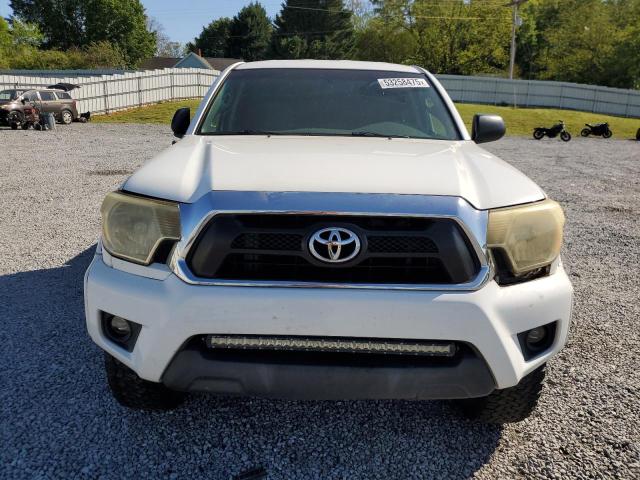 5TFJU4GNXEX062828 - 2014 TOYOTA TACOMA DOUBLE CAB PRERUNNER WHITE photo 5
