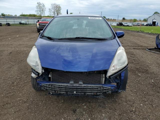 JHMGE88479S044616 - 2009 HONDA FIT SPORT BLUE photo 5