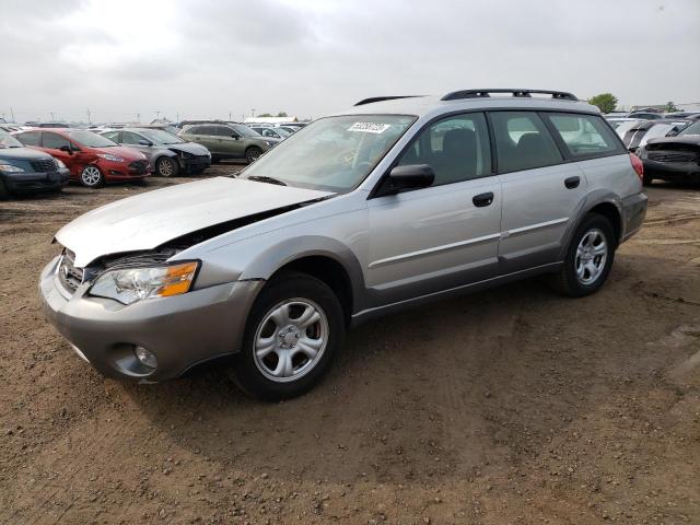 4S4BP61C777319067 - 2007 SUBARU LEGACY OUTBACK 2.5I SILVER photo 1