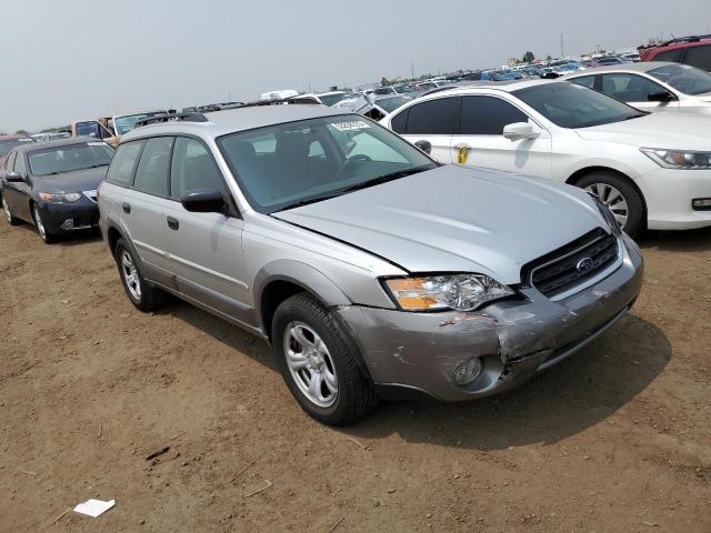 4S4BP61C777319067 - 2007 SUBARU LEGACY OUTBACK 2.5I SILVER photo 4