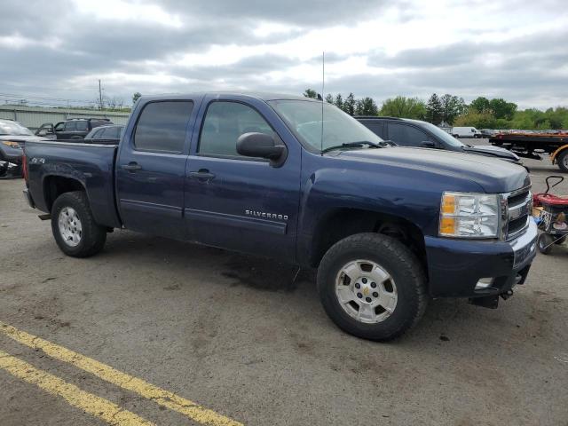 3GCPKSE31BG219281 - 2011 CHEVROLET silverado K1500 LT BLUE photo 4