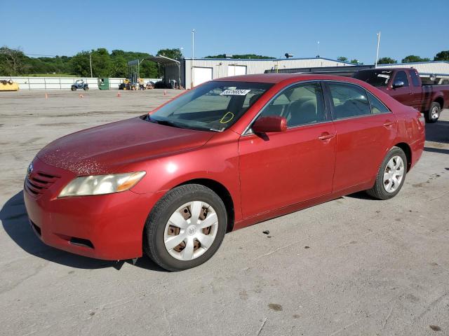 JTNBE46KX73010386 - 2007 TOYOTA CAMRY CE RED photo 1