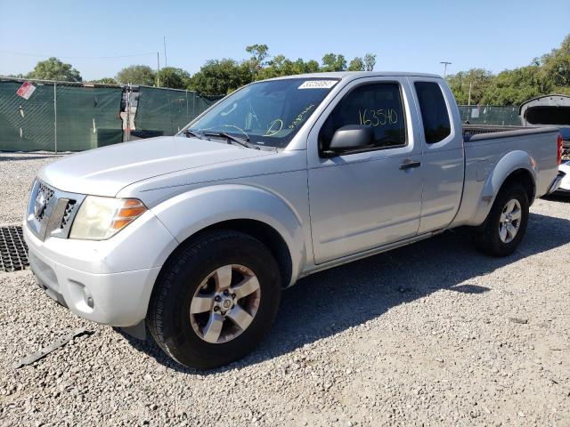 1N6BD0CT0CC407531 - 2012 NISSAN FRONTIER S SILVER photo 1