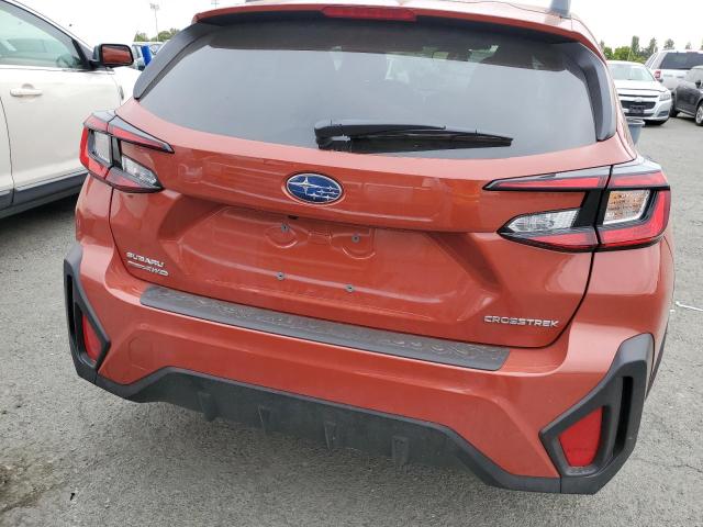 JF2GUADC1RH209356 - 2024 SUBARU CROSSTREK PREMIUM ORANGE photo 6