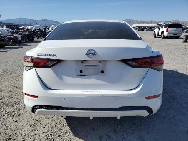 3N1AB8BV9LY299703 - 2020 NISSAN SENTRA S WHITE photo 6