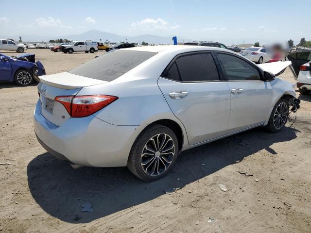 5YFBURHE9FP346208 - 2015 TOYOTA COROLLA L SILVER photo 3