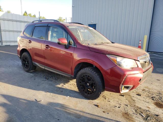 JF2SJGMC3EH491709 - 2014 SUBARU FORESTER 2.0XT TOURING MAROON photo 4