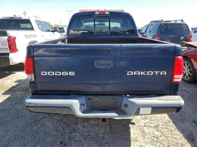 1D7HG38N83S237267 - 2003 DODGE DAKOTA QUAD SPORT BLUE photo 6