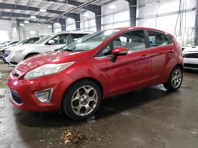 3FADP4FJ1CM156513 - 2012 FORD FIESTA SES RED photo 1