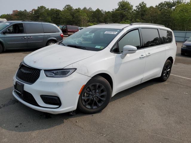 2C4RC1BG3MR579737 - 2021 CHRYSLER PACIFICA TOURING L WHITE photo 1