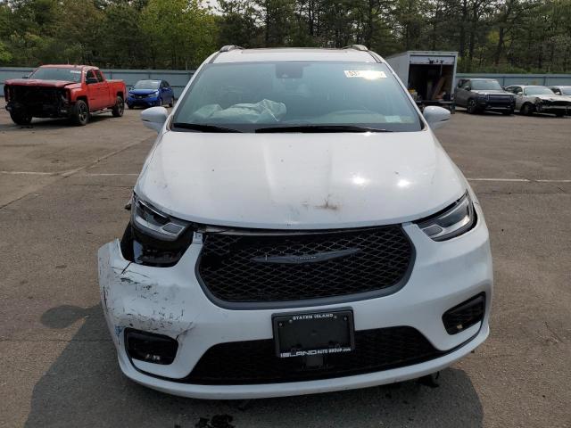 2C4RC1BG3MR579737 - 2021 CHRYSLER PACIFICA TOURING L WHITE photo 5