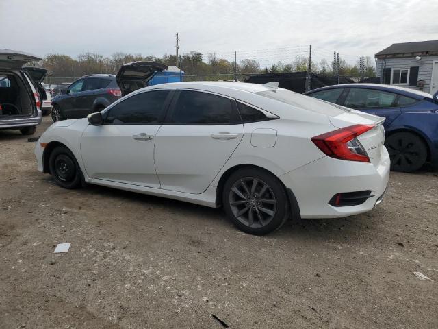 JHMFC1F70KX008961 - 2019 HONDA CIVIC EXL WHITE photo 2