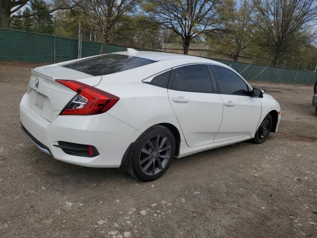 JHMFC1F70KX008961 - 2019 HONDA CIVIC EXL WHITE photo 3