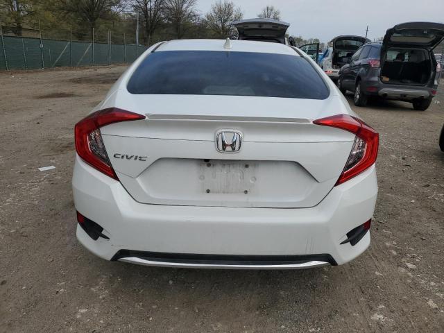 JHMFC1F70KX008961 - 2019 HONDA CIVIC EXL WHITE photo 6