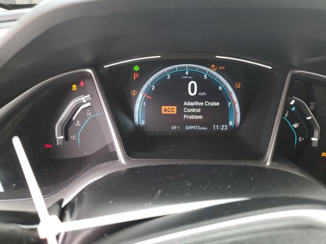 JHMFC1F70KX008961 - 2019 HONDA CIVIC EXL WHITE photo 9