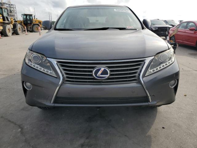 JTJZB1BA6D2410029 - 2013 LEXUS RX 450 GRAY photo 5