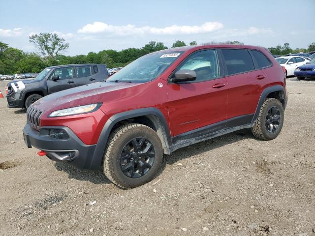 1C4PJMBS4FW550339 - 2015 JEEP CHEROKEE TRAILHAWK 红色 照片 1
