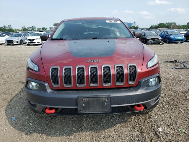 1C4PJMBS4FW550339 - 2015 JEEP CHEROKEE TRAILHAWK 红色 照片 5