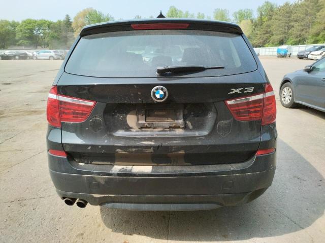 5UXWX5C58CL727804 - 2012 BMW X3 XDRIVE28I BLACK photo 6