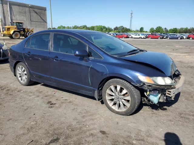 19XFA1F98AE056957 - 2010 HONDA CIVIC EXL ლურჯი ფოტო 4