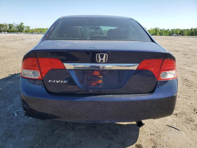 19XFA1F98AE056957 - 2010 HONDA CIVIC EXL ლურჯი ფოტო 6